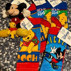 NWT Disney home washcloths